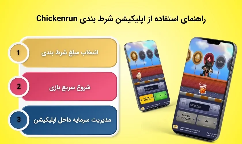 چگونه از اپلیکیشن چیکن ران استفاده کنیم؟